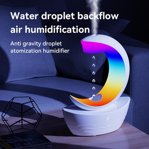 Gran oferta, Humidificador difusor de aceite esencial aromático de delfín antigravedad con controles de altavoz para aromaterapia al aire libre - Product Image 5