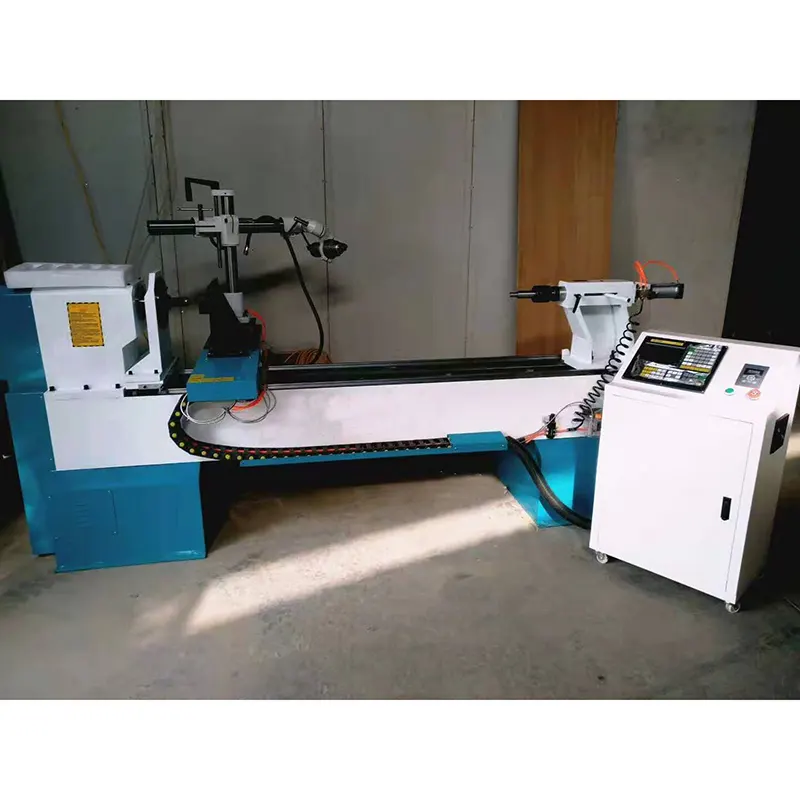 Hot sales New China CNC woodworking turning automatic cnc wood lathe machine