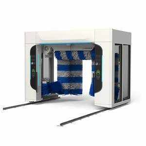 Máquina Automática de Lavado de Coches con 5 Cepillos, Tipo Pórtico Recíproco, con Sistema de Espuma, Venta Directa de Fábrica China - Product Image 1