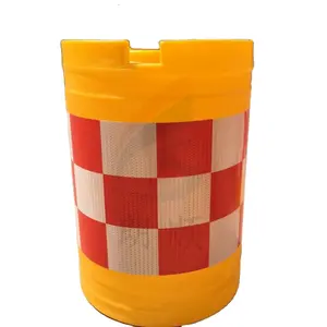 rotomold supplier Road safety barrel rotomolded mouldings