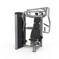 Machine de musculation professionnelle de haute qualité pour la musculation et le fitness, presse pectorale assise à sélection de charge par broche, en acier, vente en gros