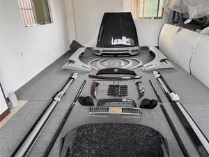 Kit de Carrocería de Fibra de Carbono Seca Forjada Estilo <span class=keywords><strong>Mansory</strong></span> para Rolls Royce <span class=keywords><strong>Cullinan</strong></span>, Capó, Parachoques, Faldones Laterales, Alerón Trasero, Guardabarros - Product Image 3