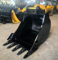 Bucket Penggali RSBM 42'' 1067mm dengan Gigi dan Pemotong Samping untuk Excavator