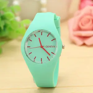 Hot Sell Child Sport Quartz Watch Kids Sports Jelly Silicone Watch For Boys Girls Kids Children