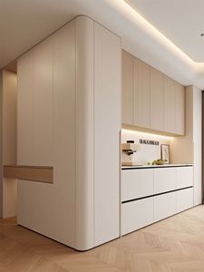 Tủ máy chủ gỗ rắn-Giải pháp tất cả trong một cho nhà hàng, thiết lập tự chọn & Lưu trữ Bộ đồ ăn - Product Image 3