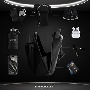 <b>Magnetic</b> Gym Bag for Sport Water Bottle Sling Bag for Men and Women <b>Magnetic</b> Water Bottle <b>Holder</b> Bag for Gym - Product Image 6