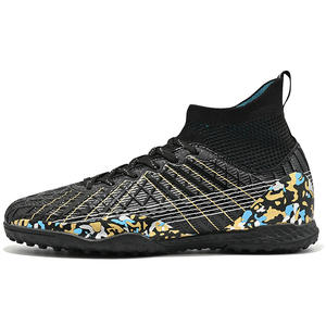 Fournisseur d'usine Offre spéciale <span class=keywords><strong>Chaussures</strong></span> de football bon marché en caoutchouc et TPU <span class=keywords><strong>Chaussures</strong></span> de football pour hommes - Product Image 5