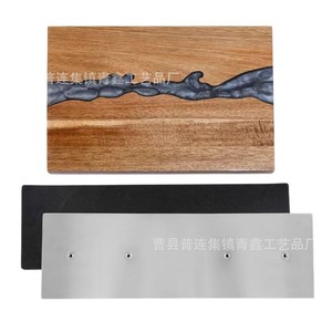 Juego de tablas de cortar de madera maciza de teca, cuadradas, antiolor, antibacterianas, fáciles de limpiar, bloques de cortar duraderos - Product Image 5