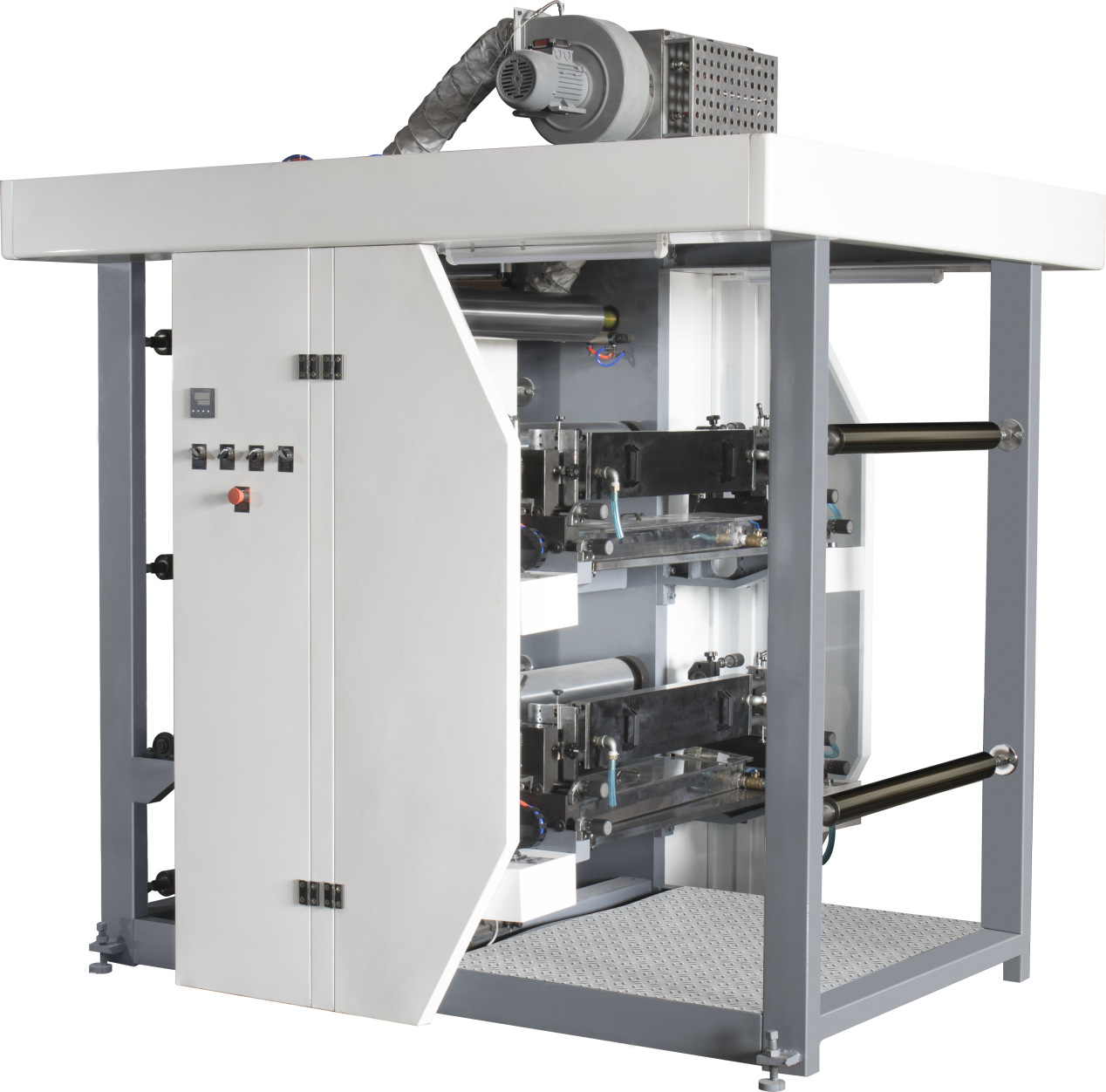 PRY-350T / 450T Fully Automatic Square Bottom Paper Bag Making Machine With Handle
