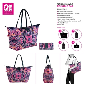 Custom Printed Logo Souvenir tote <b>bag</b> Large Summer Women's Trendy Sea <b>Beach</b> <b>bag</b> Folding Polyester Tote <b>Bag</b> - Product Image 6