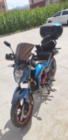 Dayun DY200-3AF Moto de rue vintage 4 temps - Moteur 200cc Freins à disque avant et arrière Réservoir de carburant de 16L