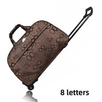Sacs de voyage à roulettes grand format, valises élégantes, étanches et durables, avec fermeture éclair, pour réduire la charge, vente en gros directe usine