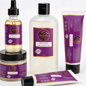 Etiqueta Cosmética Larga Personalizada de Color Morado, Adhesivo de Alta Resistencia, Impermeable, para Botellas de Maquillaje, Impresión de Logotipo de Marca Privada - Product Image 4