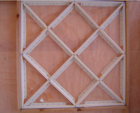 Facile installer solution acoustique tissu mur piste plafond tendu en pvc profil pour film