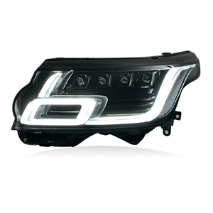 Faros Delanteros LED Modificados con Matriz de Lentes Plug and Play para Range Rover Vogue 2014-2017, Sistema de Iluminación DRL con Intermitentes - Product Image 3