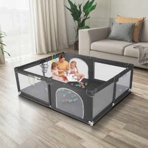 Speelgoedhek voor kinderen, babybox, speelomheining voor peuters, kinderhekje, babybox - Product Image 4