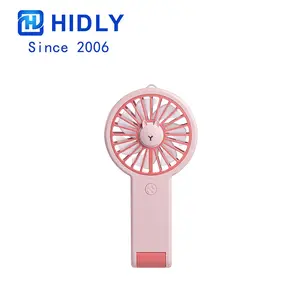 Travel Handheld Fan Designed with Portable Colorful Night Moon Light Fans