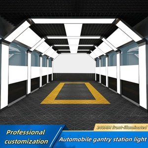 Station de lavage de voitures et d'entretien <span class=keywords><strong>automobile</strong></span>, éclairage professionnel pour inspection et réparation <span class=keywords><strong>automobile</strong></span>, éclairage de tunnel arqué - Product Image 2