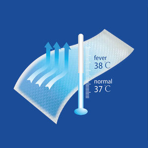 KB OEM CE Certified Class I Baby <b>Cooling</b> Patches with Hydrogel Mint Ice Sheet for Fever & Pain Relief 12x5cm - Product Image 6