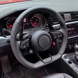 Pour tous les modèles de Volkswagen Tiguan Arteon Tayron C-TREK <span class=keywords><strong>Polo</strong></span> Beetle, volant modifié R8 à 3 branches - Product Image 3