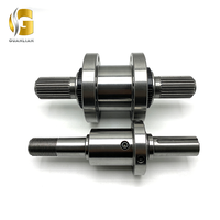 Piezas de Eje de Precisión para Máquinas de Engranajes | Eje de salida del motor de alta precisión, fabricación de núcleo de eje estriado largo