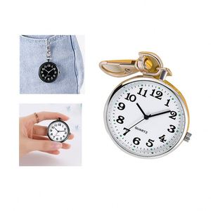 NOUVEAU Montre de poche en alliage métallique pour hommes et femmes, infirmières, médecins, enfants et étudiants, avec porte-clés - Product Image 2