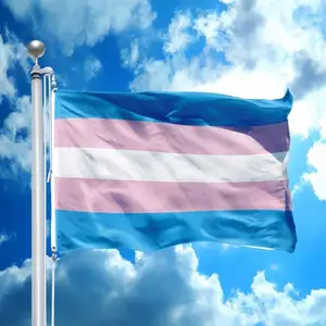 Cetak Logo Anda Sendiri Desain Bendera Kata 3X5 Kaki Bendera Kustom Bendera Gay Kebanggaan Dapat Disesuaikan