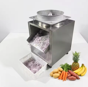 Trancheuse à oignons industrielle facile à utiliser, machine à couper les fruits et légumes commerciale avec protection de sécurité - Product Image 2