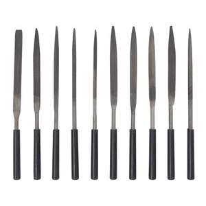 3x140mm 5x180mm Kit de <span class=keywords><strong>limes</strong></span> à bijoux pour le polissage de la pierre métallique Sculpture sur bois10PCS Set de <span class=keywords><strong>limes</strong></span> à <span class=keywords><strong>aiguilles</strong></span> en acier diamantées - Product Image 1