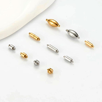 Fermoirs magnétiques en acier inoxydable pour colliers, fermoirs de bijoux, connecteurs de fin de bracelet, apprêts pour bijoux faits à la main