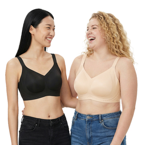 Sujetadores <span class=keywords><strong>Push</strong></span>-<span class=keywords><strong>Up</strong></span> Cómodos de Alta Calidad <span class=keywords><strong>para</strong></span> Mujer, Fabricación Personalizada, Tallas S-3XL, Nailon Sin Costuras, Talla Grande, Copa Grande, Brasier <span class=keywords><strong>Para</strong></span> Mujer - Product Image 2