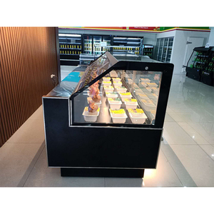 Frigoríficos <span class=keywords><strong>Delicatessen</strong></span> congelador refrigeración contador para supermercado - Product Image 2