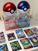 Boîte cadeau originale PTCG chinoise 5.0 Poké Ball, jeu de cartes à collectionner