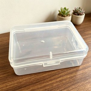 Transparent Pp Plastic Storage <b>Box</b> Rectangle With Lid For <b>Small</b> Parts <b>Tools</b> Organizer Eco Friendly 6.8 Cm Inner Diameter - Product Image 2