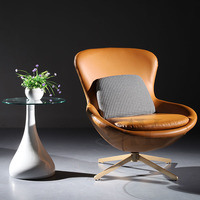 Fauteuil de loisirs, chaise douce pour salon de luxe, Design italien moderne, hôtel, tissu d'accent, chaises confortables