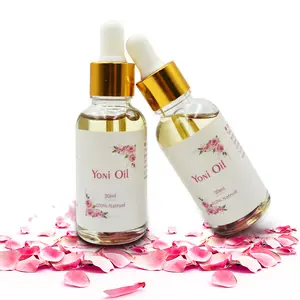 Yoni óleos essenciais femininos naturais, higiene massagem detox rosa vaginal óleo de aperto