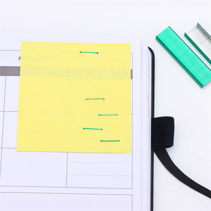 Graffette 26/6 colorate cucitrici per ufficio graffette di colore metallico Premium 12 # cucitrice manuale ricarica cucitrici Standard 1000/scatola - Product Image 5