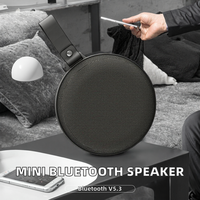 Mini-enceinte portable sans fil Bluetooth alimentée par batterie pour fêtes en extérieur, compatible avec les téléphones portables via Bluetooth