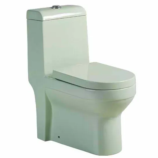 Farns светло-зеленый цельный сифон/смывной туалет цвет уборной