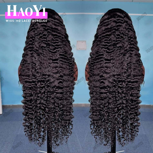 วิกผมแท้เวียดนามแบบดิบ 15A ความหนาแน่น 250% พร้อมเชือกผูก HD Lace Frontal 13*4 แบบธรรมชาติ <span class=keywords><strong>ผม</strong></span>หยิกแบบพม่า ไม่ต้องใช้กาว - Product Image 2