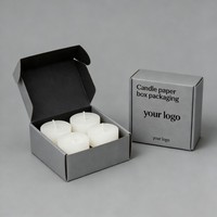 Boîte en papier biodégradable personnalisée, économique, de haute qualité, pour bougies, thé, aromathérapie, emballage cadeau
