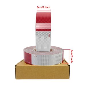 Tùy chỉnh an toàn phản chiếu Sticker nâng cao nhận thức mới Trailer băng phản chiếu thận trọng cảnh báo đánh dấu Băng - Product Image 2