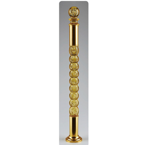 Giá Rẻ Giá Bên Ngoài Trang Trí Cầu Thang Lan Can Hệ Thống Acrylic Tinh Thể Rõ Ràng Trụ Cột Lan Can Ban Công Lan Can Cho Cầu Thang - Product Image 5