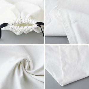Pochette en toile de coton 9x11cm 8oz avec cordon de serrage pour le rangement de cosmétiques ou de rouges à lèvres - Product Image 5