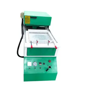 PET acrylic ABS vacuum forming machine 500*500mm small vacuum former price 1010 middle vacuum former