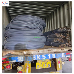 Astm A615 Iron Rods <strong>Rebar</strong> for Construction/building Reinforcing Steel Deformed Steel Bar Straight Required 6mm Iron Rod Price Wt - Product Image 1