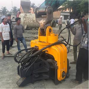 ค้อนตอกเสาเข็มไฮดรอลิกสำหรับรถขุด - Product Image 4