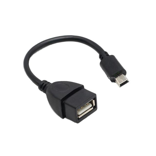 2 in 1 OTG Micro USB DC Power Supply Adapter for Laptop-Brand New Universal Plug Y Splitter with Male Female 5-Pin Cable