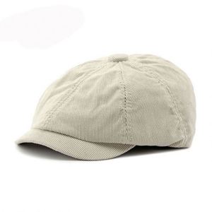 British Retro Newsboy Baker Boy <b>Mens</b> Gatsby Hat With <b>Flat</b> <b>Cap</b> Casquette Corduroy Newsboy <b>Cap</b> for <b>Men</b> - Product Image 3