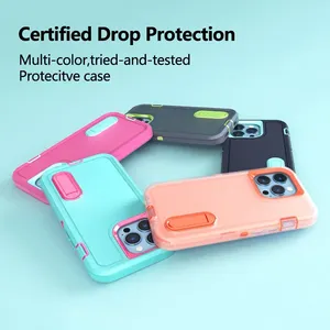 <span class=keywords><strong>เคส</strong></span>กันกระแทก CHAOYIDIAN NEW Hybrid Grade สำหรับ iPhone 17 15 14 Pro Max <span class=keywords><strong>13</strong></span> 12 11 XS <span class=keywords><strong>XR</strong></span> X 8 7 6 Plus พร้อมขาตั้ง - Product Image 2